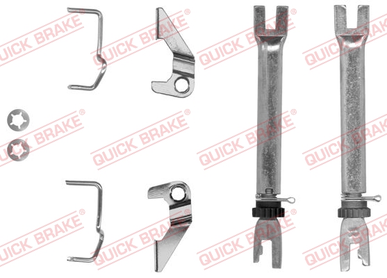 Súprava nastavovačov, bubnová brzda QUICK BRAKE